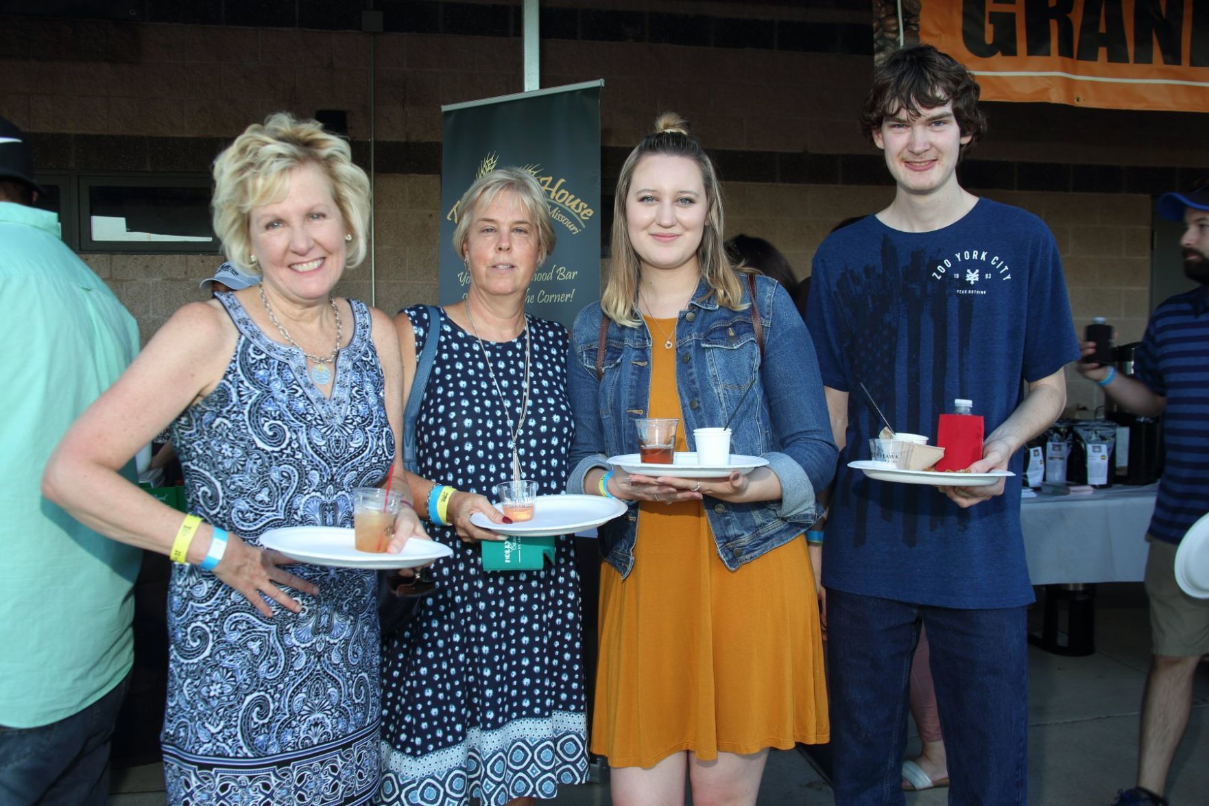 Martha Lord, Brenda Hamm, Jaimee Hamm, Garrett Hamm